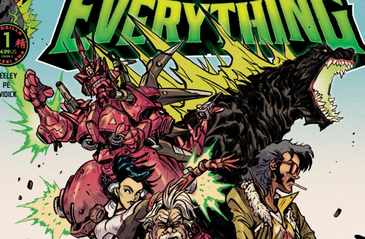 Godzilla vs Everything #1 cover C featured
