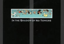 Art Spiegelman used AI for sticker on IN THE SHADOW OF NO TOWERS In the Shadow of No Towers featured