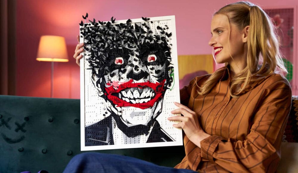 LEGO Batman The Joker Wall Art Comic Cover featured