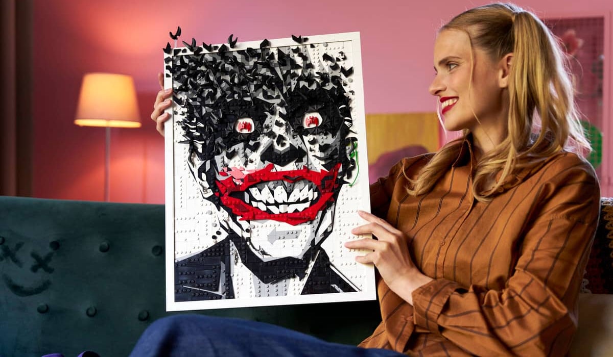 LEGO Batman The Joker Wall Art Comic Cover featured LEGO Batman The Joker Wall Art Comic Cover featured