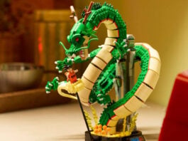 First official LEGO DRAGON BALL set features Goku and Shenron Lego Dragon Ball featured
