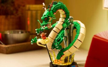 First official LEGO DRAGON BALL set features Goku and Shenron Lego Dragon Ball featured
