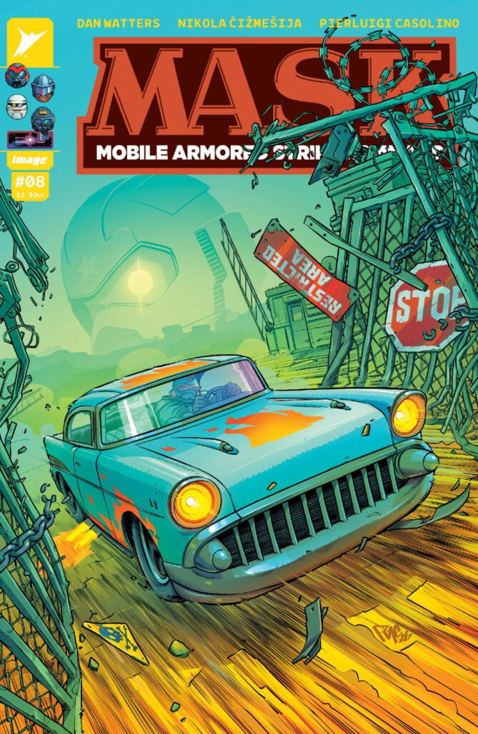 M.A.S.K. #8 cover A by Pye Parr