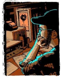 Matt Howarth self portrait
