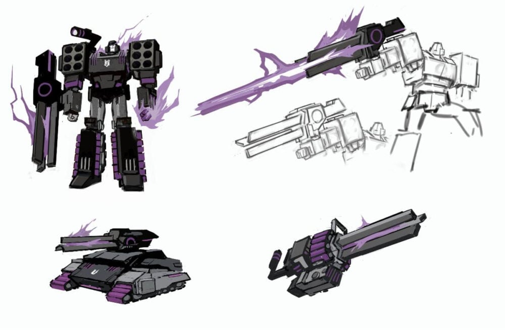 Megatronus Rex design by Jason Howard