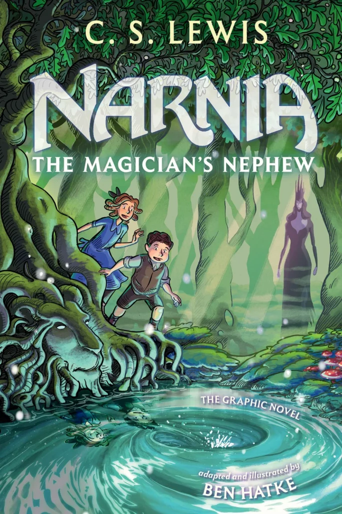 Narnia: The Magician's Nephew graphic novel cover by Ben Hatke