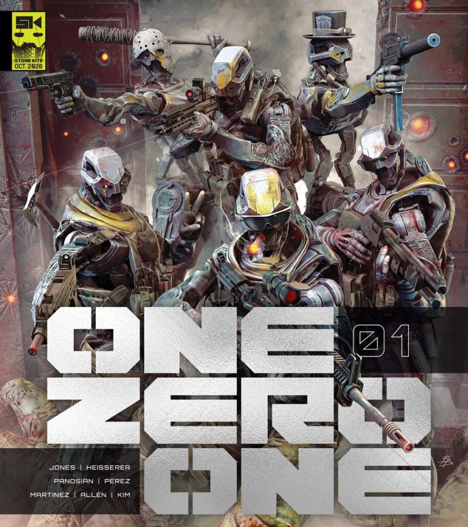 One Zero One #1 cover by Björn Barends