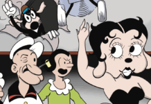 Studio Chikara’s PUBLIC DOMAIN FUNNIES COMICS #1 features fair-use fun Public Domain Funnies Comics #1 cover