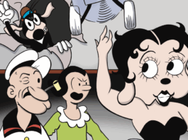 Studio Chikara’s PUBLIC DOMAIN FUNNIES COMICS #1 features fair-use fun Public Domain Funnies Comics #1 cover