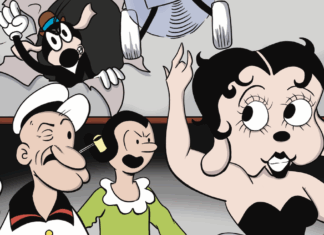 Studio Chikara’s PUBLIC DOMAIN FUNNIES COMICS #1 features fair-use fun Public Domain Funnies Comics #1 cover