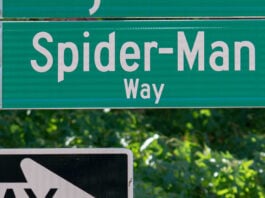 Street in Queens partially renamed Spider-Man Way Spider-Man Way featured. Photo courtesy of Gerardo Romo/NYC Council Media Unit.