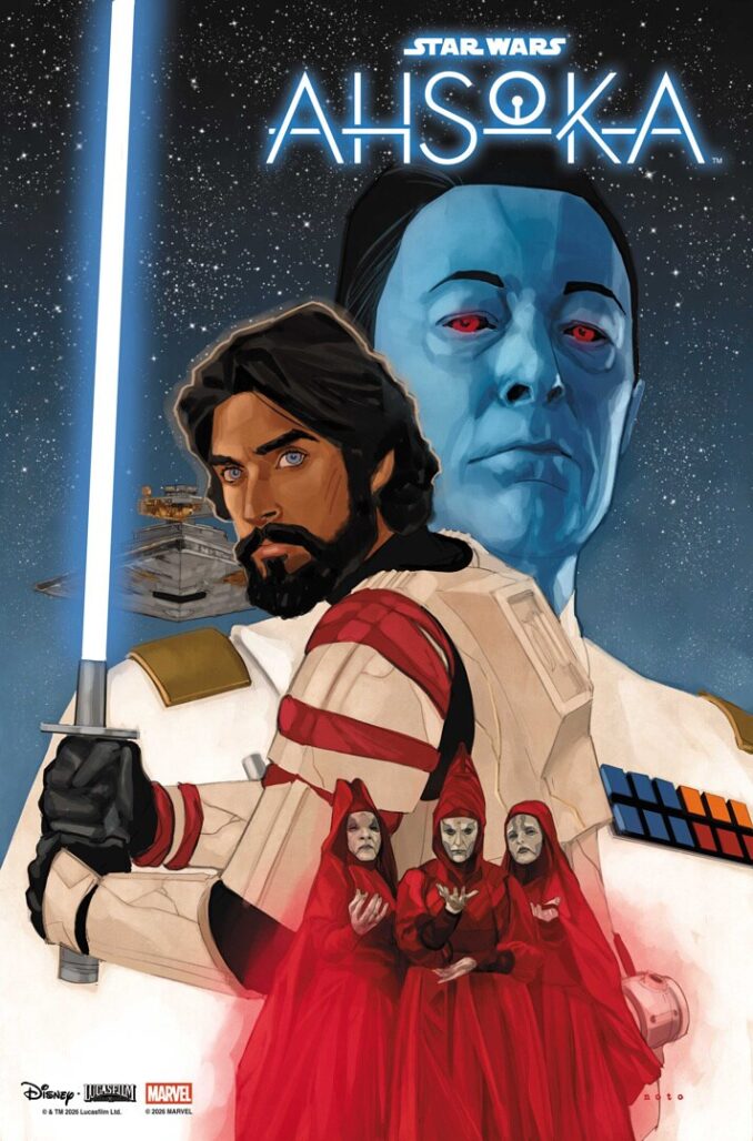 Star Wars: Ahsoka - Escape from Thrawn #1 cover by Phil Noto