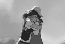 TANGLES trailer unveils acclaimed animated graphic memoir Tangles poster featured