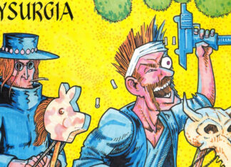 Matt Howarth, indie comics creator and music critic, dead at 72 Those Annoying Post Bros #54 featured