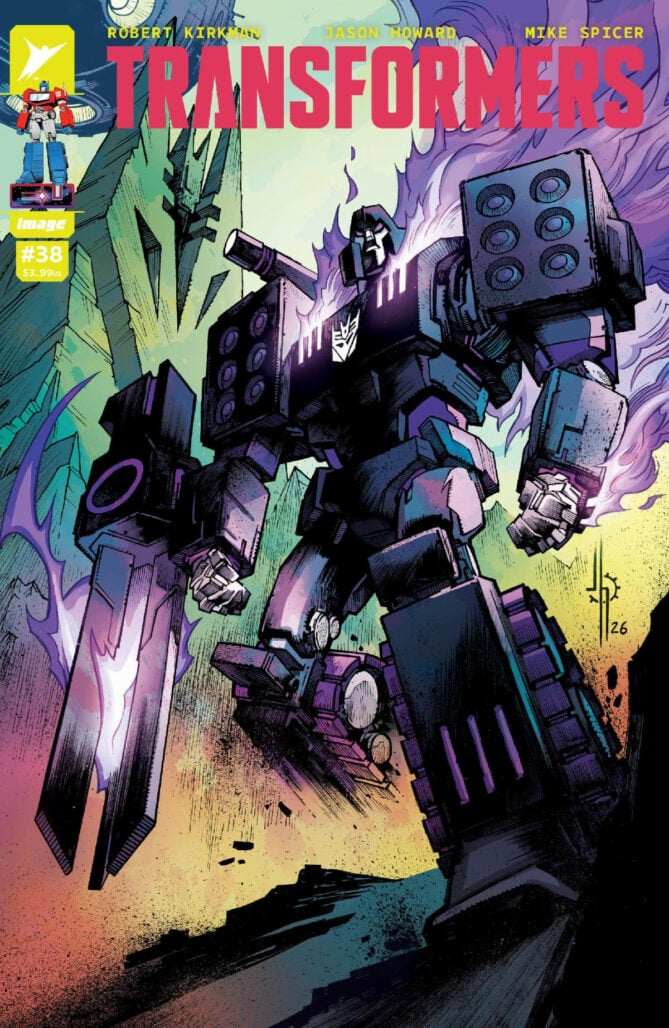 Transformers #38 Cover A by Jason Howard