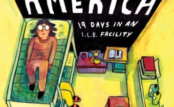 Fantagraphics to release R.E. Burke’s VISITING AMERICA: 19 DAYS IN AN I.C.E. FACILITY