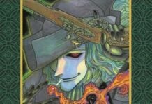 Beat’s Bizarre Adventure: THE GHOST AND THE LADY is ghoulish fun The cover of The Black Museum: The Ghost and the Lady, depicting a ghostly man with long green hair. He has red eyes, is carrying a gun in his hand, and is lighting a cigarette trailing red flame with the other.