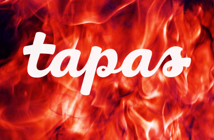 tapas in flames