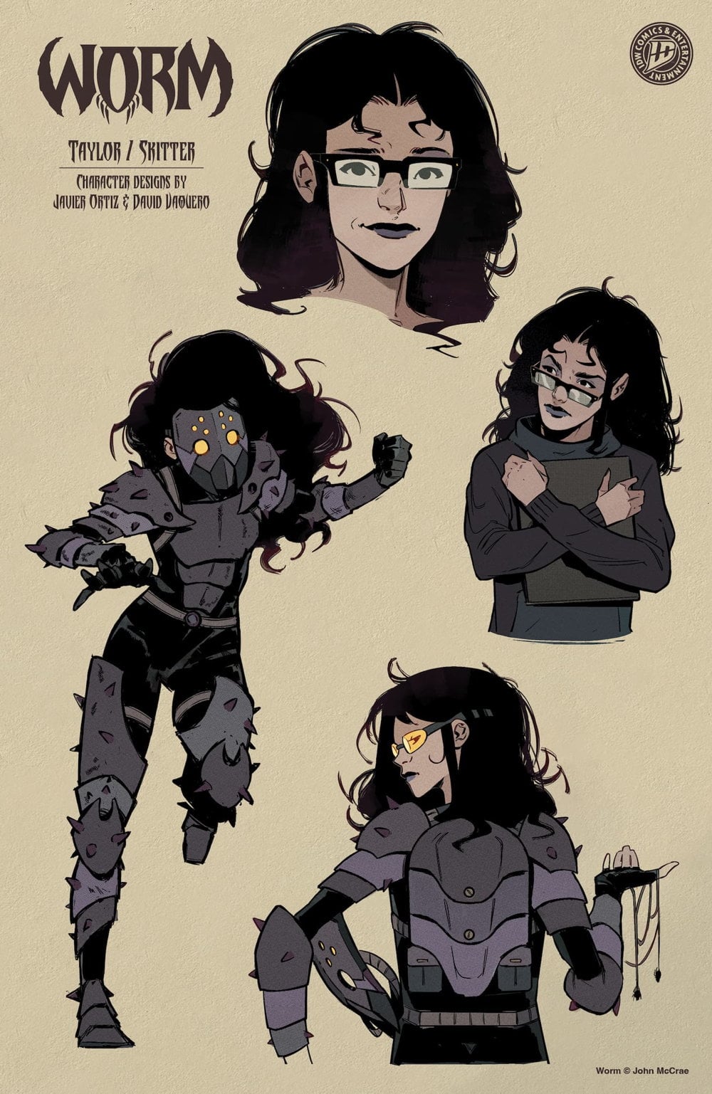 warm Character designs by Javier Ortiz, David Vaquero